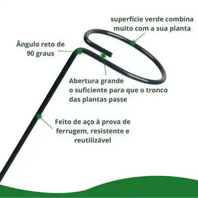 Estaca Suporte Tutor para Flores e Plantas VitaStalk